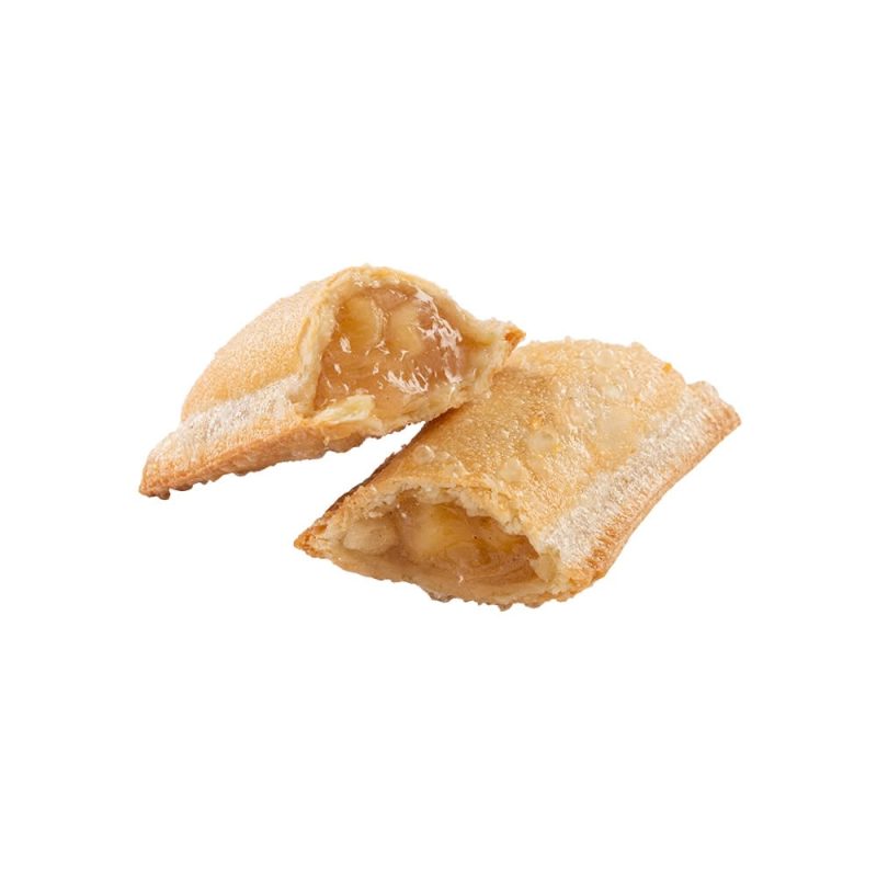Pie de Manzana en QueDely: Crujiente, dulce y con ese sabor casero que te hace volver. El pie de manzana de QueDely es todo lo que esperas de un buen postre, servido caliente y listo para disfrutar.